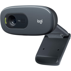 Logitech C270 HD Webcam 720P Video with Built-in Mic 