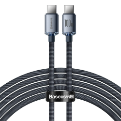 Baseus Crystal Shine Series Fast Charging Data Cable Type-C to Type-C 100W