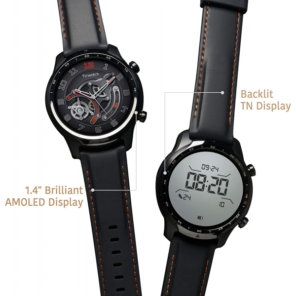 TicWatch Pro 3 GPS Smart Watch with GPS Black