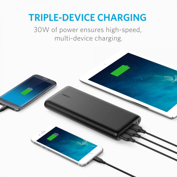 Anker PowerCore 26800mAh Portable Charger/ Power Bank with PowerIQ – A1277