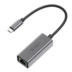 WIWU USB C to Ethernet AdapterThunderbolt 3 to RJ45 