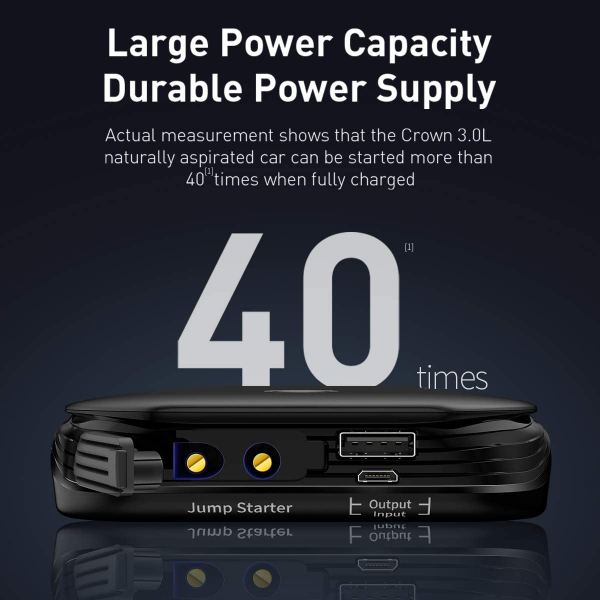 Baseus Super Energy 800A Portable Car Jump Starter
