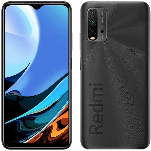Xioami Redmi 9T Dual SIM Smartphone Carbon Gray 4GB RAM 64GB 4G LTE 