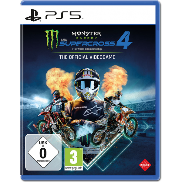 Deep Silver Monster Energy Supercross 4 - PlayStation 4 - PlayStation 5