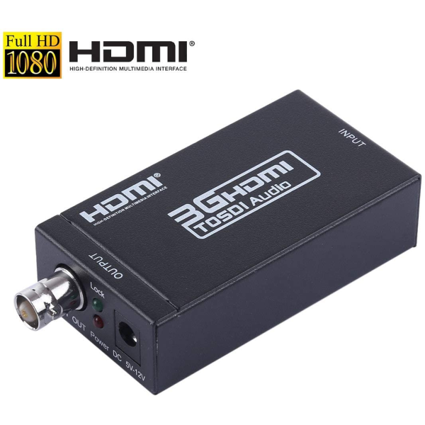 AY31 Mini 3G HDMI to SDI Converter (Black)