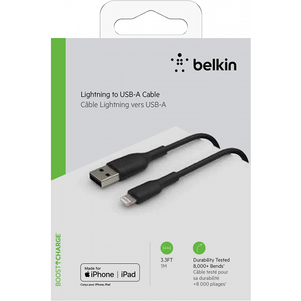 Belkin BoostCharge USB-A to Lightning Cable