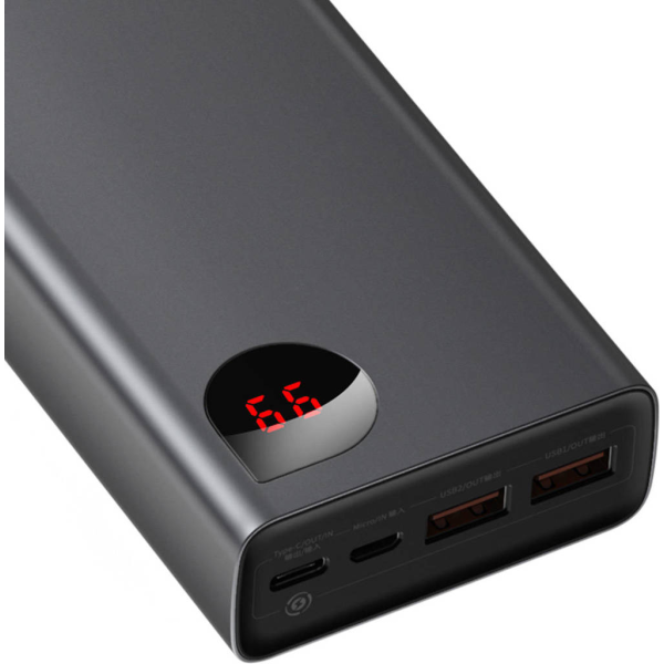 Baseus Adaman Metal 20000mAh 65W PowerBank , PD, QC 3.0, 2xUSB + 2xUSB-C