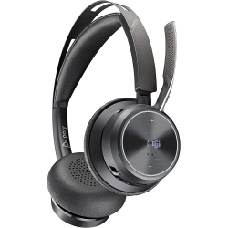 Poly Voyager Focus 2 UC Stereo Noise-Canceling On-Ear Headset 