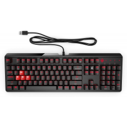 HP Omen 1100  Wired USB Gaming Keyboard  (Black/Red) 