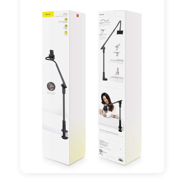 Baseus 360 Rotating Flexible Long Arm Lazy Phone Holder 