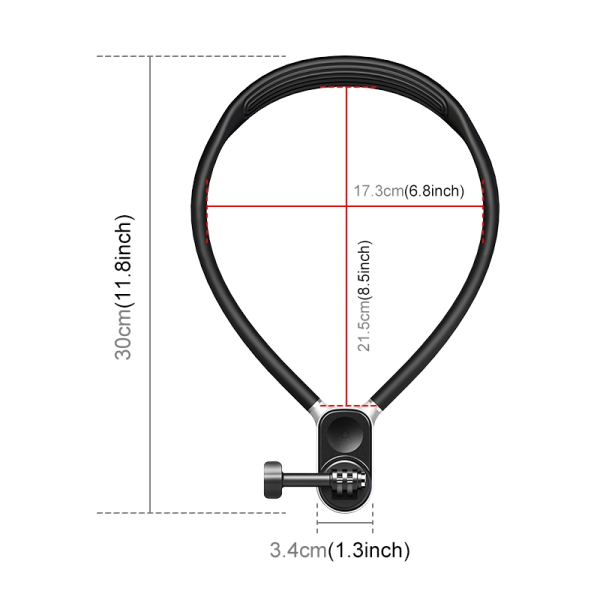 PULUZ Magnetic Neck Mount for Action Cameras