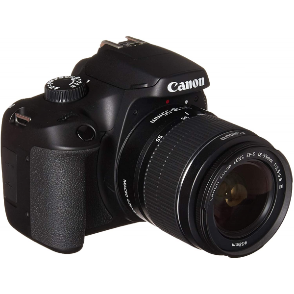 Canon EOS 4000D DSLR Camera EF-S 18-55 mm f/3.5-5.6 III Lens 