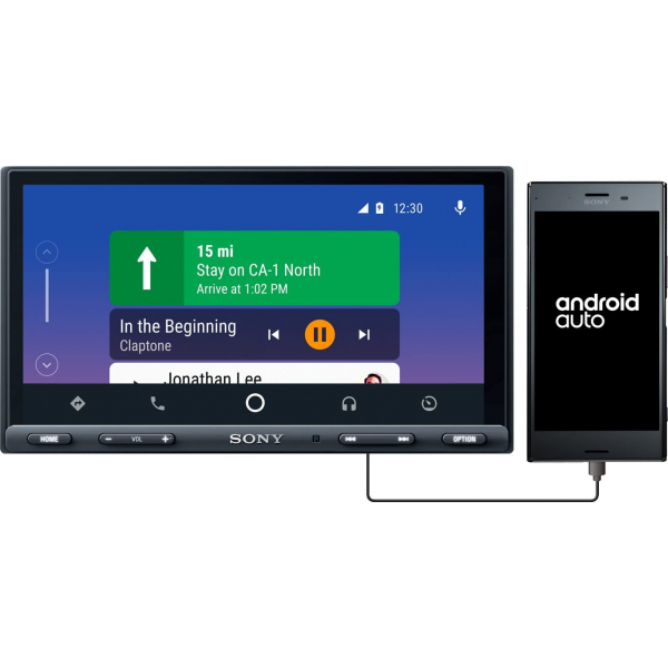 Sony XAV-AX5500 6.95" Apple Car Play, Android Auto, Media Receiver with Bluetooth 