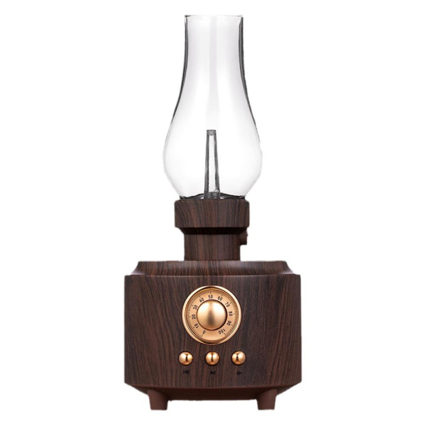 ZONSUSE Retro Bluetooth Speaker with LED Light