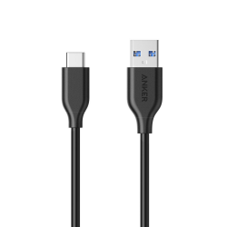 Anker PowerLine 3ft USB-C to USB 3.0 Cable - Black