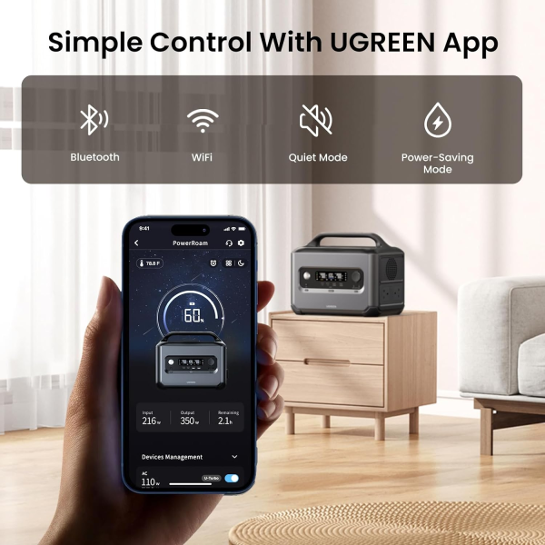 Ugreen PowerRoam 1200 Portable Power Station 1024Wh