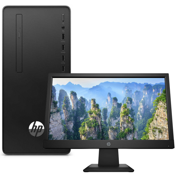 HP 290 G4 MT, Intel Core i3-10500 4GB RAM, 1TB HDD, DOS with 18.5" Monitor