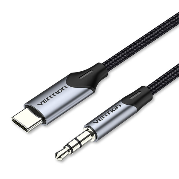 Vention USB-C Male to 3.5mm Male Cable – 1M 