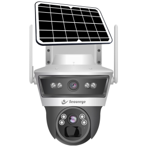 Secureye S-SSD-PTZ8 Defender Duo Solaris 4G Solar Linkage Camera
