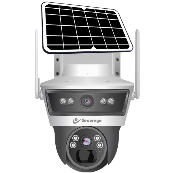 Secureye S-SSD-PTZ8 Defender Duo Solaris 4G Solar Linkage Camera