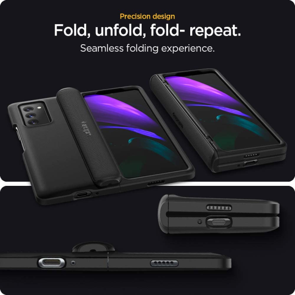 Spigen Slim Armor Pro Designed for Samsung Galaxy Z Fold 2 Case (2020) 