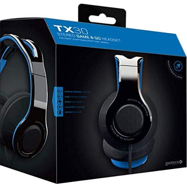 Gioteck TX-30 Stereo 'Game & Go' Wired Headset 