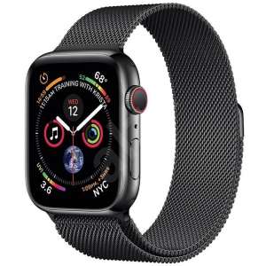 COTEetCI Steel Magnetic Strap for Apple Watch 42 / 44mm Black 