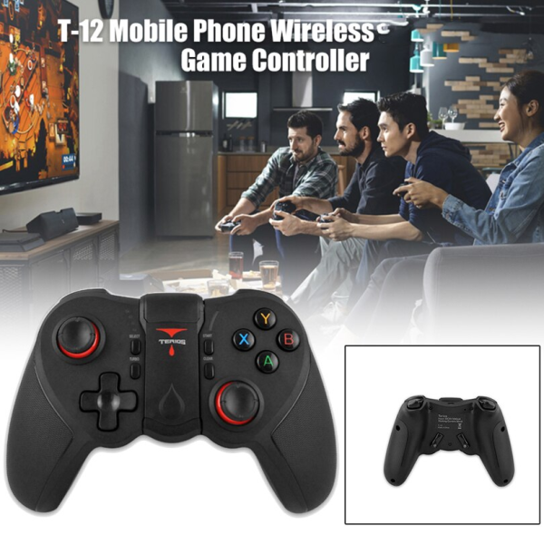 T12 Wireless Bluetooth Gamepad Game Controller