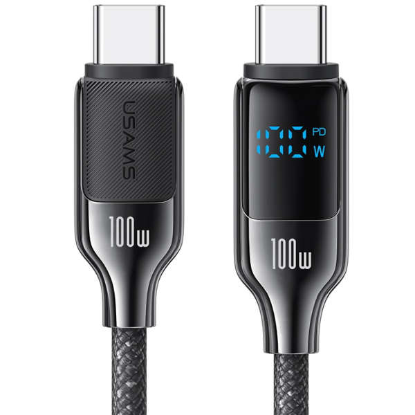 USAMS USB-C To USB-C Digital Cable 100W - 1M