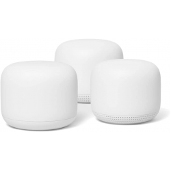 Google Nest Wifi Router and Two Points (Snow)