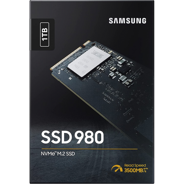 Samsung 1TB 980 PCIe 3.0 x4 M.2 Internal SSD