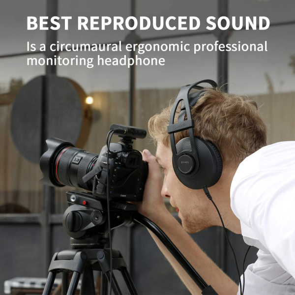 BOYA by-HP2 Professional Monitor Over Ear Headphones 