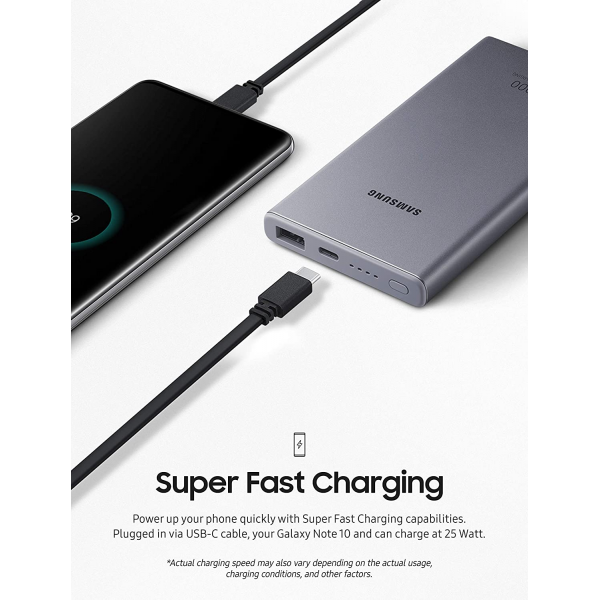 Samsung 10,000mAh 25W USB Type-C Portable Power Bank