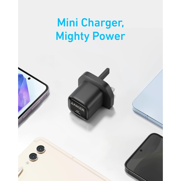 Anker Charger 25W Compact with USB-C Cable