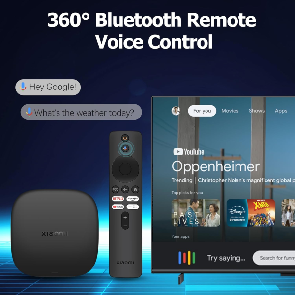 Xiaomi TV Box S (3rd Gen) Streaming Player 2GB RAM 32GB ROM
