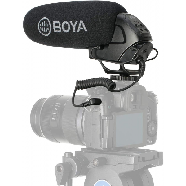 BOYA BY-BM3031 On-Camera Super-Cardioid Shotgun Microphone