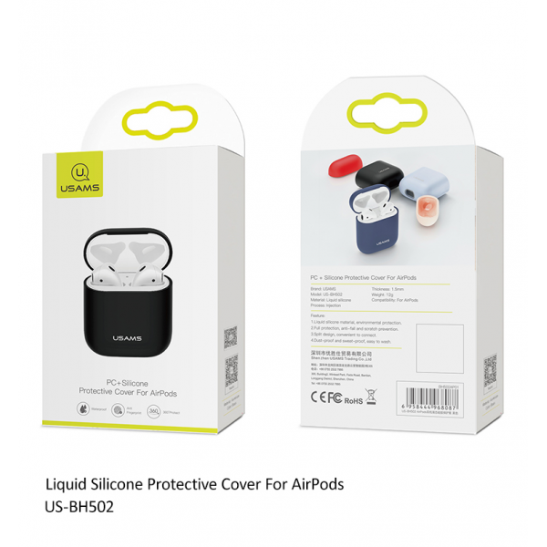 USAMS Silicone Protective Cover for AirPods 3