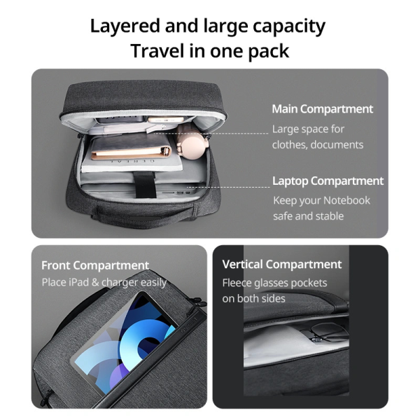 UGREEN 15.6" Laptop Backpack B02 – LP664