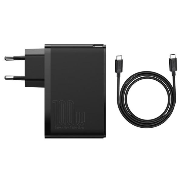 Baseus Gan 2Pro 2XUSB & 2XUSB-C Quick Charger - 100W