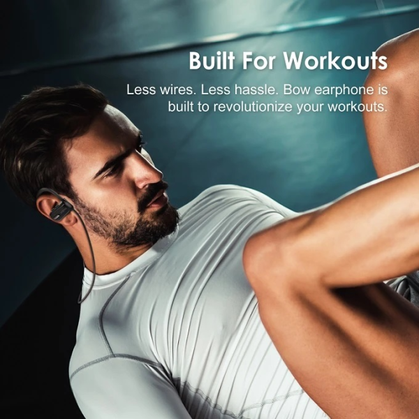 Oraimo Bow Sweat-Proof in-Ear Wireless Bluetooth Headphones 