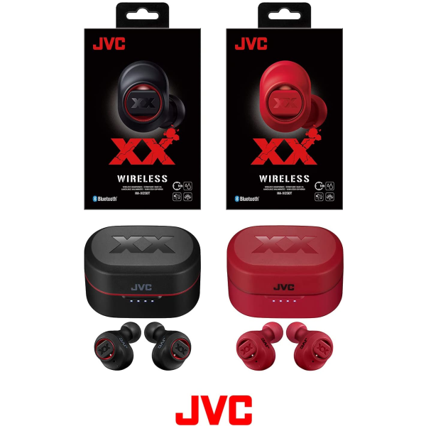 JVC HA-XC50T XX True Wireless Headphone Earbuds with Deep Bass