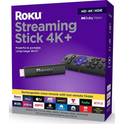 Roku Streaming Stick 4K+ Streaming Device