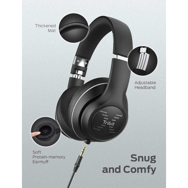Tribit XFree Tune  Over Ear - Wireless Bluetooth Headphones 