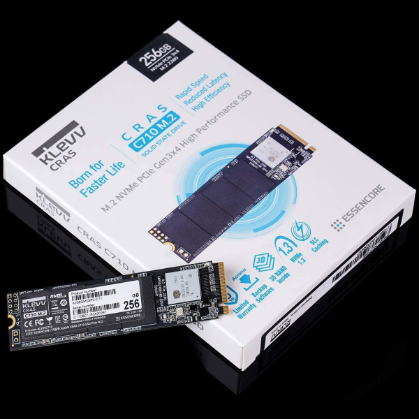 Klevv Cras C710 256GB M.2 NVMe SSD 