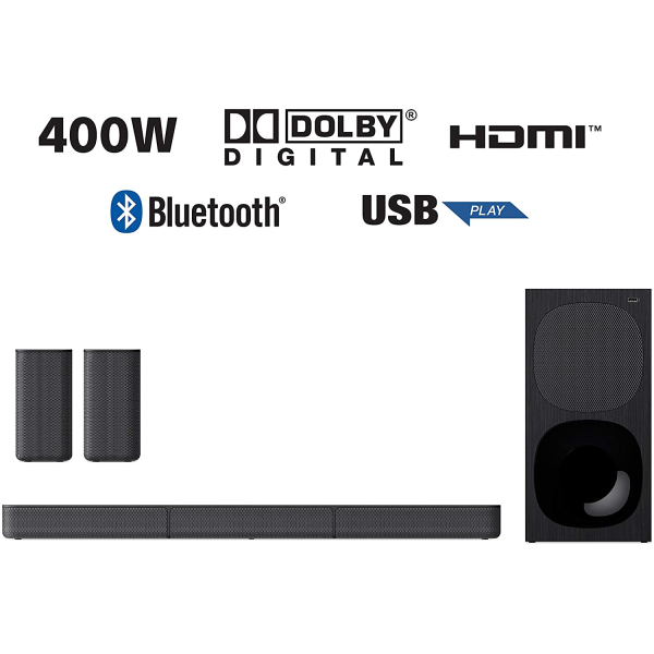 Sony HT-S20R  5.1ch Home Cinema Soundbar - 400W