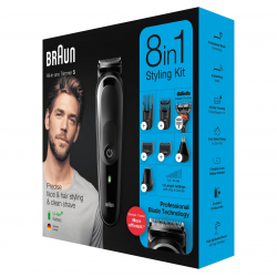 Braun MGK5260  8-in-1 styling kit All-in-One trimmer 5 for Face, Hair, and Body