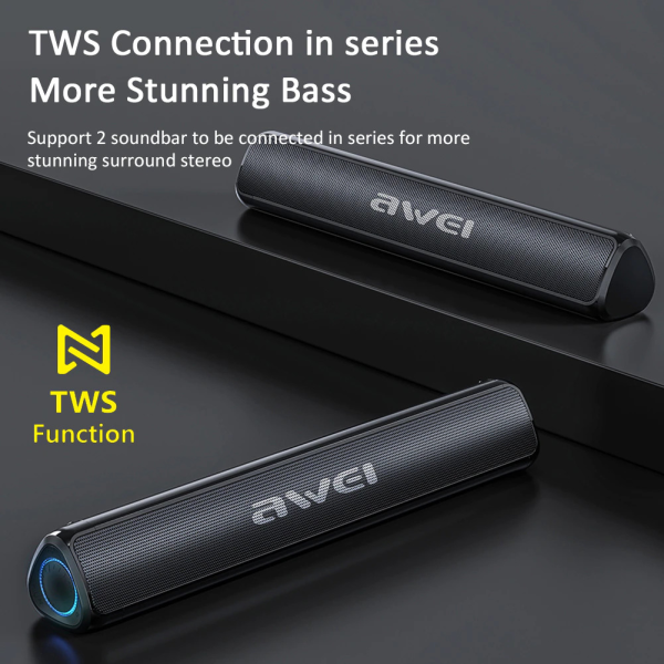 Awei Y333 Portable Wireless Bluetooth Speaker (10W)
