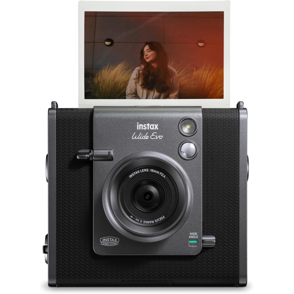 Fujifilm Instax Wide EVO Hybrid Instant Film Camera