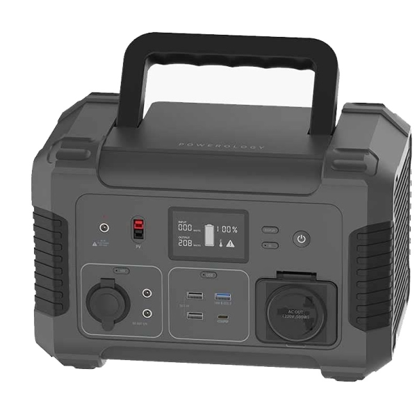 Powerology 500W Portable Power Generator 140400mAh 