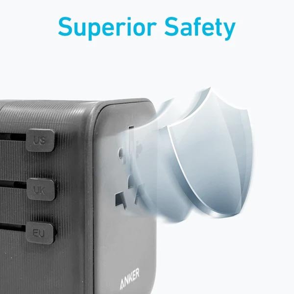 Anker Nano Travel Adapter (4-in-1, 65W)